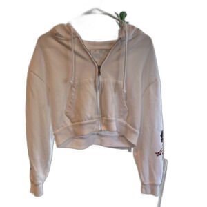 Betty Boop Vintage White Womans Hoodie Size M